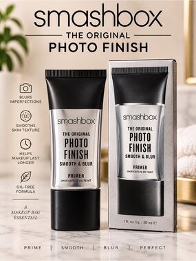 NEW Smashbox Original Photo Finish Smooth & Blur Primer 1 oz